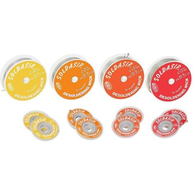 Edsyn SW021/1,5C Fil à dessouder, longueur 1,5 m, largeur 1,5 mm, Fer à souder : accessoires, Cuivre Edsyn SW021/1,5C Fil à dessouder, longueur 1,5 m, largeur 1,5 mm, Fer à souder : accessoires, Cuivre