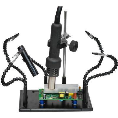 Pro'sKit Supports multifonctions pour soudure, Fer à souder : accessoires, Noir Pro'sKit Supports multifonctions pour soudure, Fer à souder : accessoires, Noir