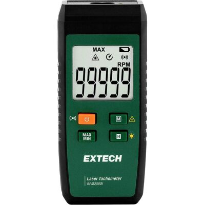 Extech RPM250W Tachymètre, Métrologie, Vert, Noir Extech RPM250W Tachymètre, Métrologie, Vert, Noir