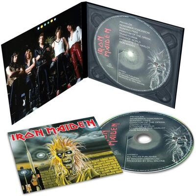 Parlophone Label Group CD d'Iron Maiden - Iron Maiden, CD + DVD : accessoires Parlophone Label Group CD d'Iron Maiden - Iron Maiden, CD + DVD : accessoires