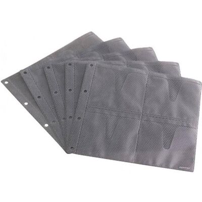 Zomo Pochette CD 10 x 8 CD Premium Edition Smoke, CD + DVD : accessoires Zomo Pochette CD 10 x 8 CD Premium Edition Smoke, CD + DVD : accessoires