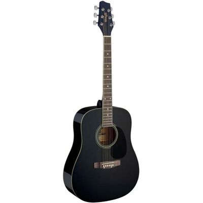 Stagg SA20D BLK - guitare acoustique (Guitare acoustique), Guitare, Noir Stagg SA20D BLK - guitare acoustique (Guitare acoustique), Guitare, Noir