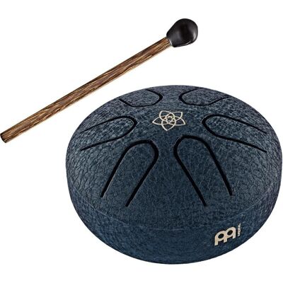 Meinl Tongue Drum en acier de poche (Tambour à anches), Instrument à percussion, Bleu Meinl Tongue Drum en acier de poche (Tambour à anches), Instrument à percussion, Bleu