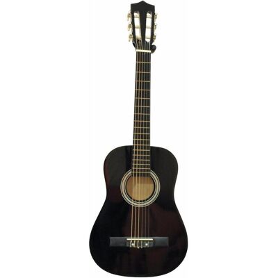 Dimavery AC-303 Guitare classique 1/2, sw (Guitare acoustique, Bois noir, Okoume, Tilleul), Guitare, Noir Dimavery AC-303 Guitare classique 1/2, sw (Guitare acoustique, Bois noir, Okoume, Tilleul), Guitare, Noir