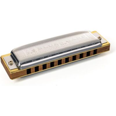 Hohner Diatonische Blues-Harmonika, H-Tonart, 10 Löcher, mit (Harmonica, Diatonique), Instrument à vent Hohner Diatonische Blues-Harmonika, H-Tonart, 10 Löcher, mit (Harmonica, Diatonique), Instrument à vent