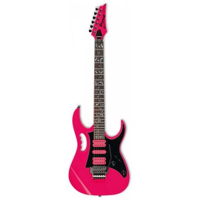 Ibanez gitaar Steve Vai JEMJR-SPPK Rose (Guitare électrique, acajou, érable), Guitare, Pink Ibanez gitaar Steve Vai JEMJR-SPPK Rose (Guitare électrique, acajou, érable), Guitare, Pink
