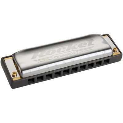 Hohner Rocket FIS-Dur (Harmonica, Diatonique), Instrument à vent, Noir Hohner Rocket FIS-Dur (Harmonica, Diatonique), Instrument à vent, Noir
