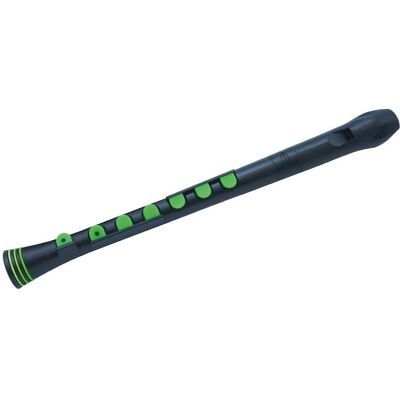Nuvo Flûte à bec soprano N320RD Record+ en do, noir et vert (Tuyau de raccordement, Baroque), Instrument à vent, Vert, Noir Nuvo Flûte à bec soprano N320RD Record+ en do, noir et vert (Tuyau de raccordement, Baroque), Instrument à vent, Vert, Noir