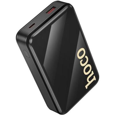 Hoco Batterie externe 20 000 mAh QC PD 22,5 W avec câbles USB-C et Lightning intégrés Q37A noir (20000 mAh, 22.50 W, 77 Wh), Chargeur de secours, Noir Hoco Batterie externe 20 000 mAh QC PD 22,5 W avec câbles USB-C et Lightning intégrés Q37A noir (20000 mAh, 22.50 W, 77 Wh), Chargeur de secours, Noir