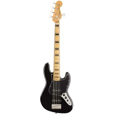 Squier Classic Vibe 70s Jazz Bass V Black (Basse électrique, Érable, Peuplier), Guitare, Noir Squier Classic Vibe 70s Jazz Bass V Black (Basse électrique, Érable, Peuplier), Guitare, Noir