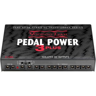 Voodoo Lab PP3P Pedal Power 3 Plus multivoeding effectpedalen 12 uitgangen, Processeur d’effets audio, Noir Voodoo Lab PP3P Pedal Power 3 Plus multivoeding effectpedalen 12 uitgangen, Processeur d’effets audio, Noir