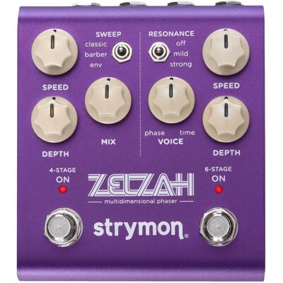 Strymon Pédale d'effet phaser multidimensionnel Zelzah (Clavier, Guitare), Pédale d'effet, Multicolore Strymon Pédale d'effet phaser multidimensionnel Zelzah (Clavier, Guitare), Pédale d'effet, Multicolore