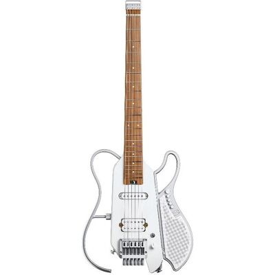 Donner DONNER-HUSH-X-LIVE-WHITE - Guitare électrique avec haut-parleur intégré (Guitare électrique, Acajou, Ossature), Guitare, Blanc Donner DONNER-HUSH-X-LIVE-WHITE - Guitare électrique avec haut-parleur intégré (Guitare électrique, Acajou, Ossature), Guitare, Blanc
