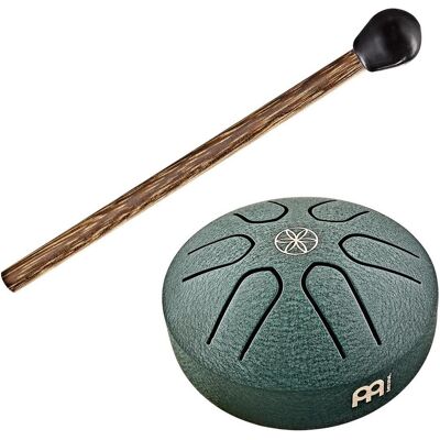 Meinl Sonic Energy Mini-Zungentrommel 3 Zoll A-Dur, Instrument à percussion, Vert Meinl Sonic Energy Mini-Zungentrommel 3 Zoll A-Dur, Instrument à percussion, Vert