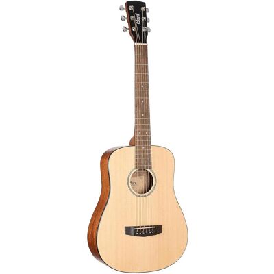 Cort Guitars Guitare de voyage professionnelle mini (Guitare acoustique, Fond et éclisses : Acajou), Guitare Cort Guitars Guitare de voyage professionnelle mini (Guitare acoustique, Fond et éclisses : Acajou), Guitare