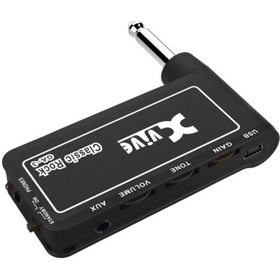 Xvive GA-3 Classic Rock, Gitarren-Kopfhörerverstärker, Mini-Vorverstärker, 6,3 (Guitare), Amplificateur Xvive GA-3 Classic Rock, Gitarren-Kopfhörerverstärker, Mini-Vorverstärker, 6,3 (Guitare), Amplificateur
