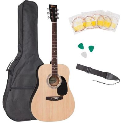 Encore Acoustic Guitar Outfit - Natural (Guitare acoustique), Guitare, Marron Encore Acoustic Guitar Outfit - Natural (Guitare acoustique), Guitare, Marron