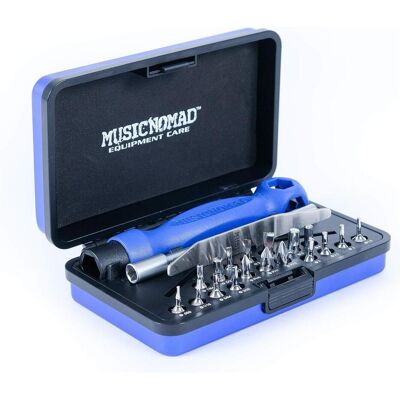Nomad Guitar Tech Screwdriver And Wrench Set - MN229 (Pièces de rechange pour instruments), Instrument : accessoires, Noir Nomad Guitar Tech Screwdriver And Wrench Set - MN229 (Pièces de rechange pour instruments), Instrument : accessoires, Noir