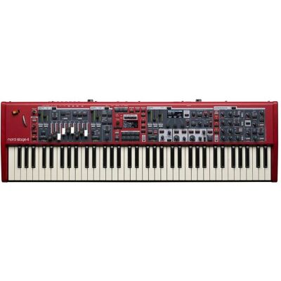 Nord Stage 4 Compact (73 Boutons), Synthétiseur, Rouge Nord Stage 4 Compact (73 Boutons), Synthétiseur, Rouge