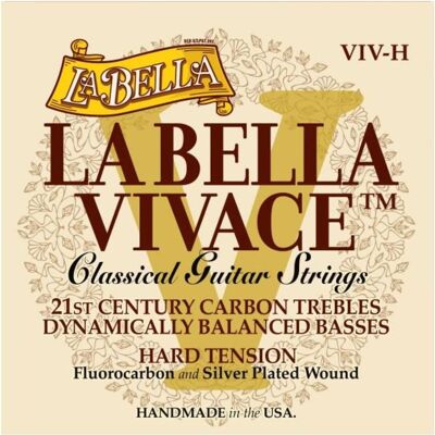La Bella Fluorocarbone Vivace Classic HT (6x, Guitare, 0.04"), Corde de guitare La Bella Fluorocarbone Vivace Classic HT (6x, Guitare, 0.04"), Corde de guitare