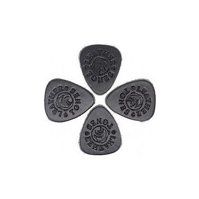 Timber Tone Cuir Tones Black Leather (4), Médiator, Noir Timber Tone Cuir Tones Black Leather (4), Médiator, Noir