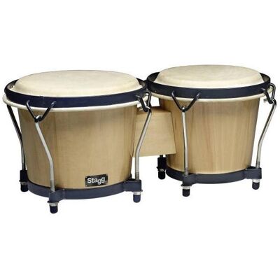 Stagg BW 70 N - bongos en bois (Percussion), Instrument à percussion Stagg BW 70 N - bongos en bois (Percussion), Instrument à percussion