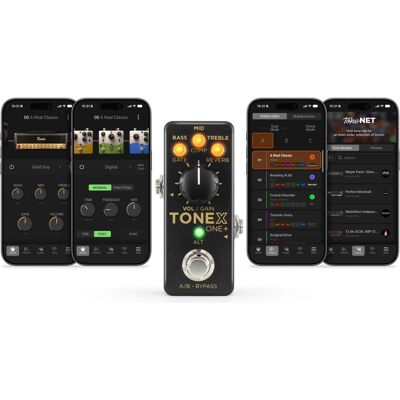 IK Multimedia Pedal ToneX One (Contrebasse, Guitare), Pédale d'effet IK Multimedia Pedal ToneX One (Contrebasse, Guitare), Pédale d'effet