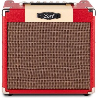 Guitars Cort CM15R dark red (Guitare, 15 W), Amplificateur, Rouge Guitars Cort CM15R dark red (Guitare, 15 W), Amplificateur, Rouge