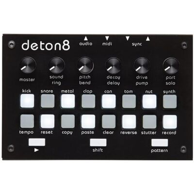Twisted Electrons deton8, Synthétiseur, Noir Twisted Electrons deton8, Synthétiseur, Noir