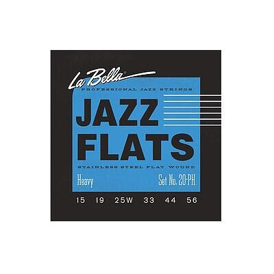 La Bella Jazz Flats Stainl-20PH 015/056, Corde de guitare La Bella Jazz Flats Stainl-20PH 015/056, Corde de guitare