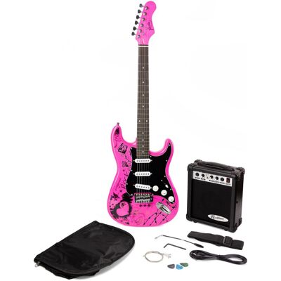 PDT Package guitare Jaxville Pink Punk, Guitare, Pink PDT Package guitare Jaxville Pink Punk, Guitare, Pink
