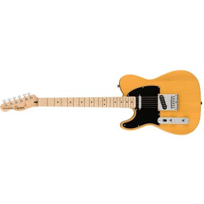 Squier Affinity Series Telecaster LH Butterscotch Blonde MN guitare électrique gauche (Guitare électrique, érable), Guitare, Or Squier Affinity Series Telecaster LH Butterscotch Blonde MN guitare électrique gauche (Guitare électrique, érable), Guitare, Or