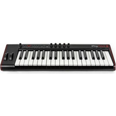 IK Multimedia iRig Keys 2 Pro (Clavier), Contrôleur MIDI, Blanc, Noir IK Multimedia iRig Keys 2 Pro (Clavier), Contrôleur MIDI, Blanc, Noir