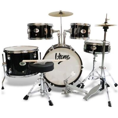 No Name V-TONE ADJR 1 BK perkusja akustyczna junior czarna (Percussion), Instrument à percussion, Noir No Name V-TONE ADJR 1 BK perkusja akustyczna junior czarna (Percussion), Instrument à percussion, Noir
