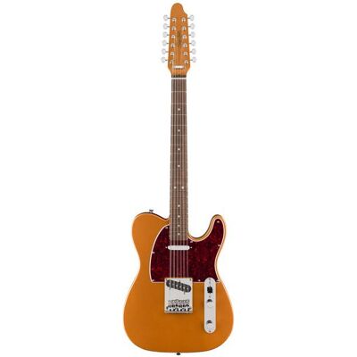 Squier Paranormal Troy Van Leeuwen Telecaster XII (Guitare électrique, érable, ind laurel, Micarta, Nyatoh), Guitare, Orange, Multicolore Squier Paranormal Troy Van Leeuwen Telecaster XII (Guitare électrique, érable, ind laurel, Micarta, Nyatoh), Guitare, Orange, Multicolore