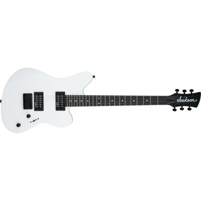 Jackson JS22 Surfcaster Electric Guitar, Snow White (Guitare électrique, Amarante, Érable, Peuplier), Guitare, Blanc Jackson JS22 Surfcaster Electric Guitar, Snow White (Guitare électrique, Amarante, Érable, Peuplier), Guitare, Blanc