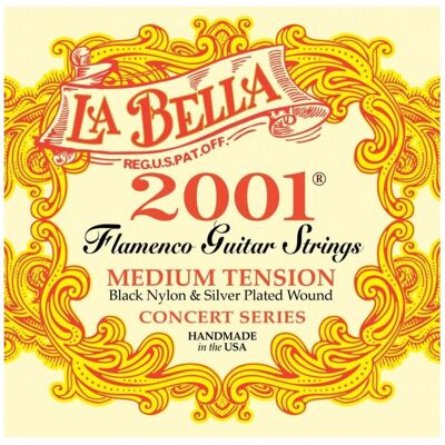 La Bella Flamenco 2001 MT (6x, Guitare), Corde de guitare La Bella Flamenco 2001 MT (6x, Guitare), Corde de guitare
