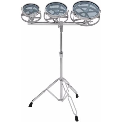 Dimavery DP-30 Jeu de toms rotatifs (Set, Tom), Instrument à percussion, Multicolore Dimavery DP-30 Jeu de toms rotatifs (Set, Tom), Instrument à percussion, Multicolore
