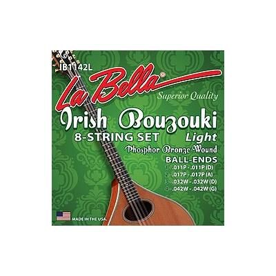 La Bella IB1142L Bouzouki irlandais Lite, Corde de guitare La Bella IB1142L Bouzouki irlandais Lite, Corde de guitare