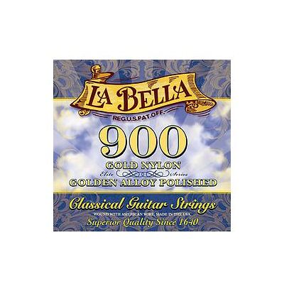 La Bella 900 Golden Superior/Golden Nyl (Contrebasse, Guitare), Corde de guitare La Bella 900 Golden Superior/Golden Nyl (Contrebasse, Guitare), Corde de guitare