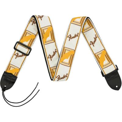 Fender Sangle de guitare white/brown/yellow, Guitare : accessoires, Blanc, Multicolore, Marron, Jaune Fender Sangle de guitare white/brown/yellow, Guitare : accessoires, Blanc, Multicolore, Marron, Jaune