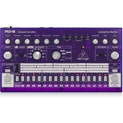 Behringer RD-6-GP ordinateur de batterie, Batterie, Gris Behringer RD-6-GP ordinateur de batterie, Batterie, Gris