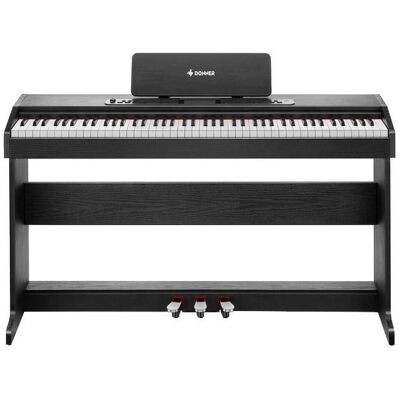 Donner DONNER-DDP-95-BLACK - Piano numérique (88 Boutons), Synthétiseur, Noir Donner DONNER-DDP-95-BLACK - Piano numérique (88 Boutons), Synthétiseur, Noir