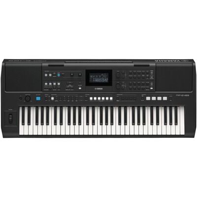Yamaha PSR-E483 (61 Boutons), Synthétiseur, Noir Yamaha PSR-E483 (61 Boutons), Synthétiseur, Noir