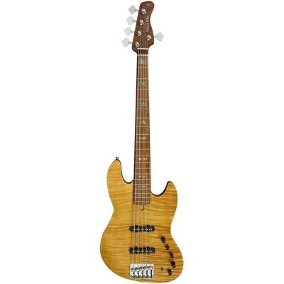 Siren Sire Marcus Miller V10 Swamp Ash 5 Natural (Basse électrique, Érable massif (table d'harmonie), Érable torréfié (manche), Érable torréfié (touche), Frêne des marais (corps), Os et nacre (selle)), Guitare, Marron Siren Sire Marcus Miller V10 Swamp Ash 5 Natural (Basse électrique, Érable massif (table d'harmonie), Érable torréfié (manche), Érable torréfié (touche), Frêne des marais (corps), Os et nacre (selle)), Guitare, Marron
