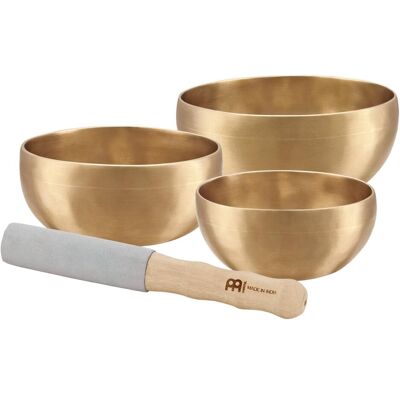 Meinl Set de bols chantants universel (Bol chantant), Instrument à percussion, Bronze Meinl Set de bols chantants universel (Bol chantant), Instrument à percussion, Bronze