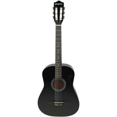 Suprimo CGS3 BK - Gitara klasyczna 4/4 czarna do nauki (Guitare classique, ABS, Bois de tilleul, Matières plastiques, Nylon, Okoume), Guitare, Noir Suprimo CGS3 BK - Gitara klasyczna 4/4 czarna do nauki (Guitare classique, ABS, Bois de tilleul, Matières plastiques, Nylon, Okoume), Guitare, Noir