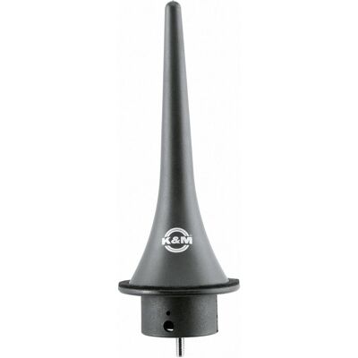 K&M 15224 (Clarinette), Pied + support pour instrument, Noir K&M 15224 (Clarinette), Pied + support pour instrument, Noir