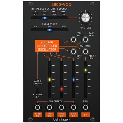 Behringer 2600-VCO, Synthétiseur, Noir Behringer 2600-VCO, Synthétiseur, Noir