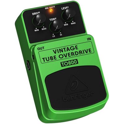 Behringer TO800 Efekt gitarowy (instrument de guitare) (Guitare électrique), Pédale d'effet, Vert Behringer TO800 Efekt gitarowy (instrument de guitare) (Guitare électrique), Pédale d'effet, Vert